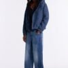 Baggy Faux Pleat Jean