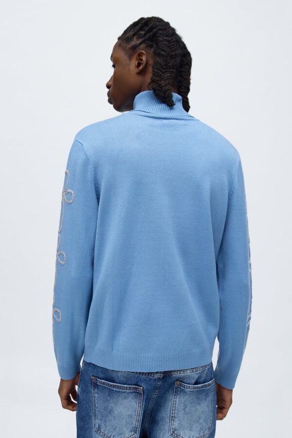 Turtle Neck Knit Sweater