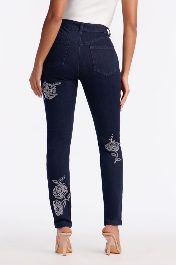 Rosie Embellished Skinny Jeans