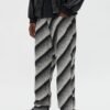 Straight Faded Lines Pant