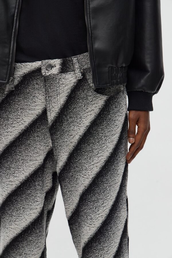 Straight Faded Lines Pant