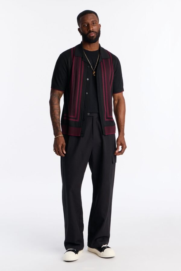 Casa Stripe Button Up