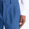 Straight Bleeker Pleated Trouser