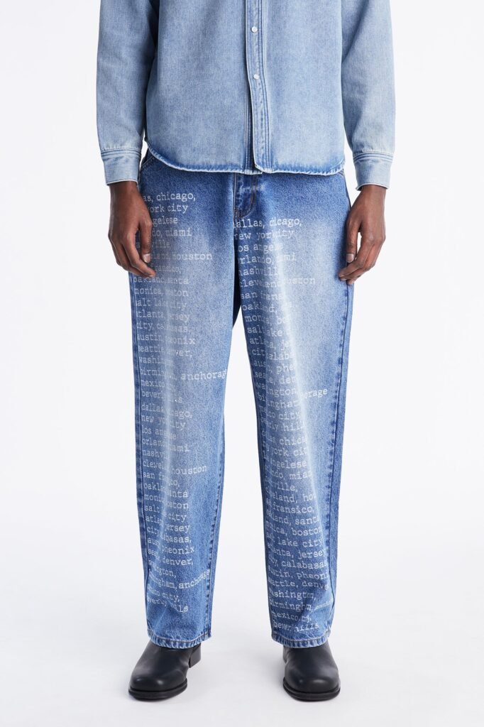 Baggy Roll Call City Jeweled Jean