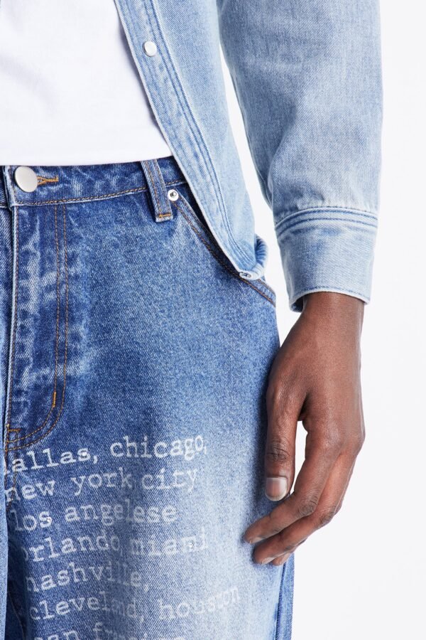 Baggy Roll Call City Jeweled Jean