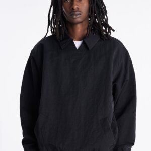 Collared Tech Optics Pull Over Jacket