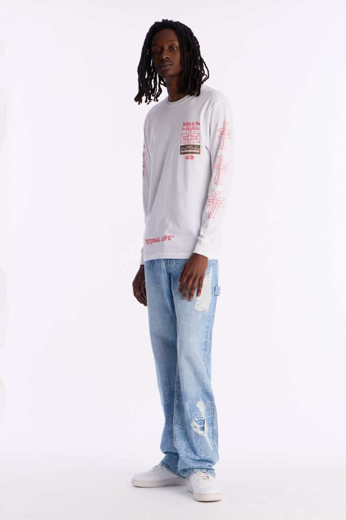 John 6:54 Eternal Life Long Sleeve Tee