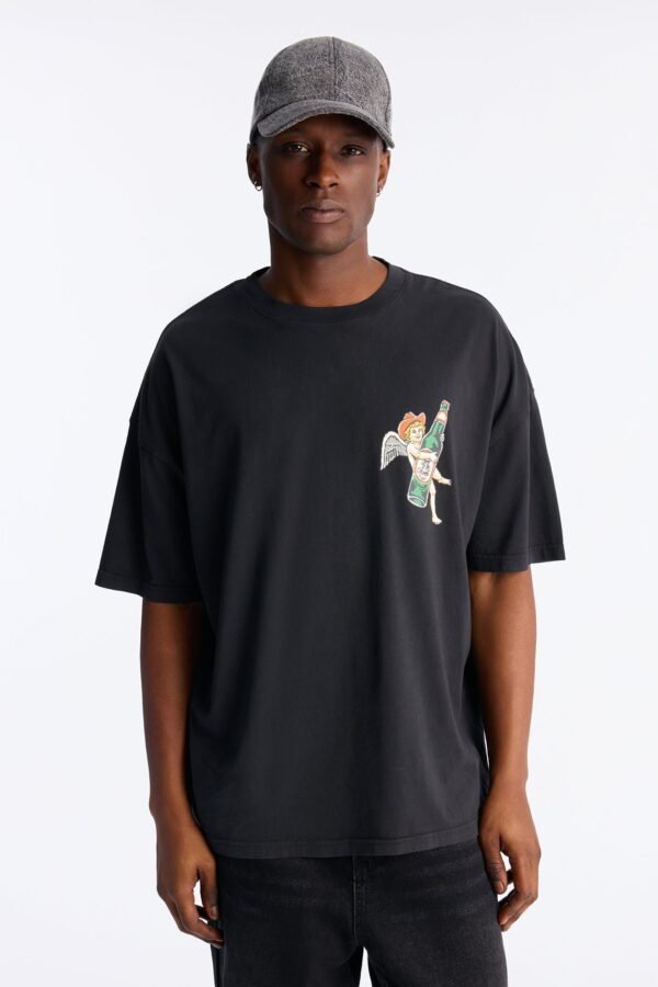 Let The Good Times Flow Oversized Short Sleeve Tee