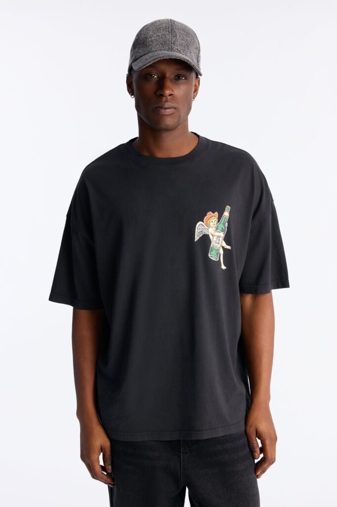 Let The Good Times Flow Oversized Short Sleeve Tee