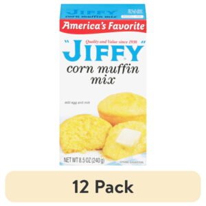 (12 pack) "JIFFY" Corn Muffin Mix, 8.5 oz Box