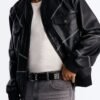 Viktor Studded Faux Leather Belt
