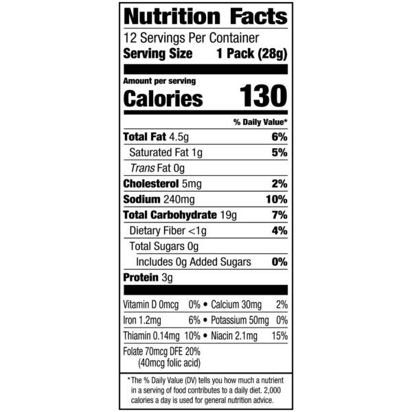 Goldfish Cheddar Crackers, 1 oz (12 Pack)