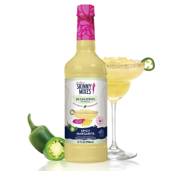 1b850ad6-5a14-4524-9337-baa198837a98.9c9712a3c734107ee959b560d7421541.jpeg Jordan's Skinny Mixes Naturally Sweetened Spicy Margarita Mix, 32 Fl Oz
