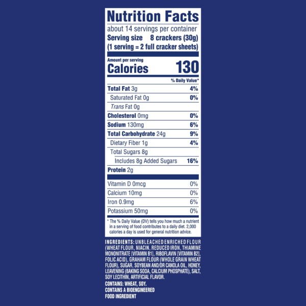 1da144a7-a51a-4f75-8d59-04daf57ef931.b53fb67ac2e8a83603729bd6778280f6.jpeg HONEY MAID Graham Crackers, Lunch Snacks, 14.4 oz