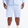 Dual Tone Classic Stripe Relaxed Trouser Short
