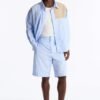 Dual Tone Classic Stripe Relaxed Trouser Short