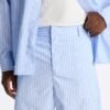 Dual Tone Classic Stripe Relaxed Trouser Short