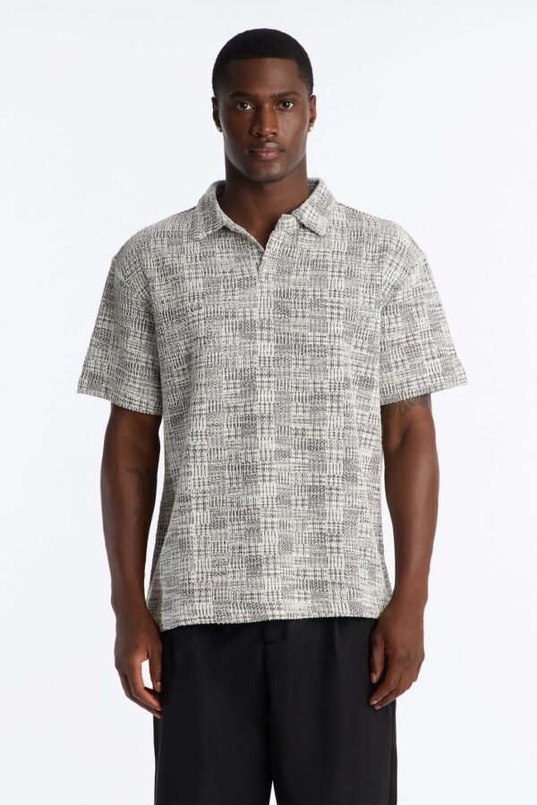 Beverly Boucle Johnny Collar Polo