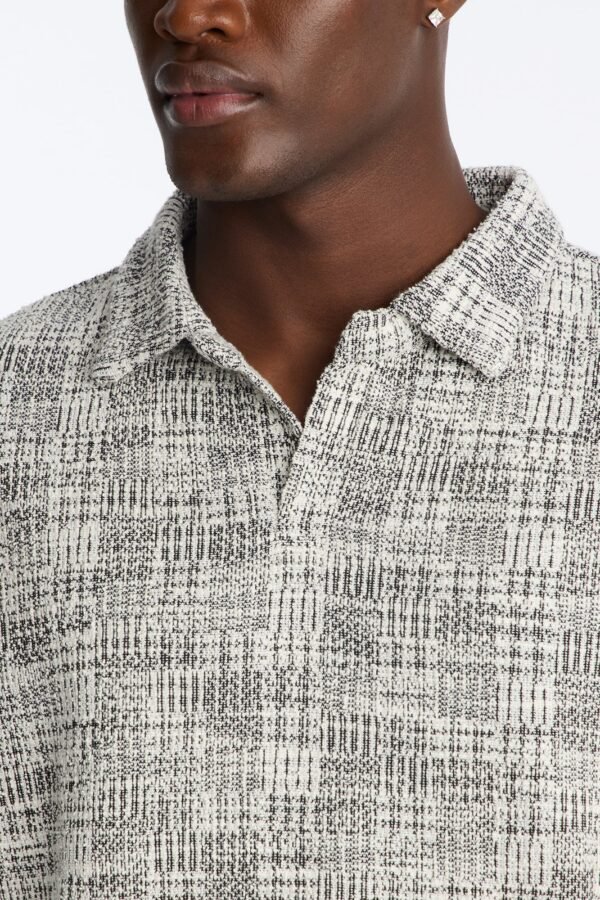 Beverly Boucle Johnny Collar Polo