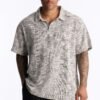 Beverly Boucle Johnny Collar Polo