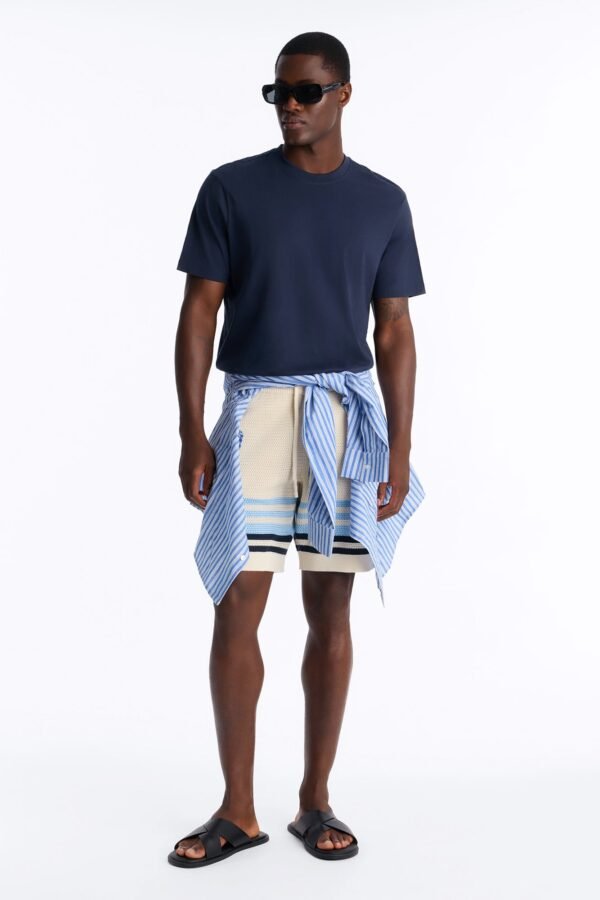 Breton Stripe Relaxed Short