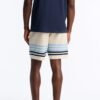Breton Stripe Relaxed Short