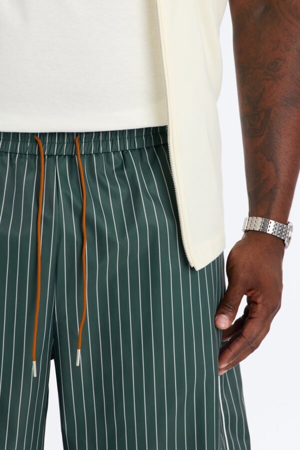 Collegiate Pinstripe Baggy Short