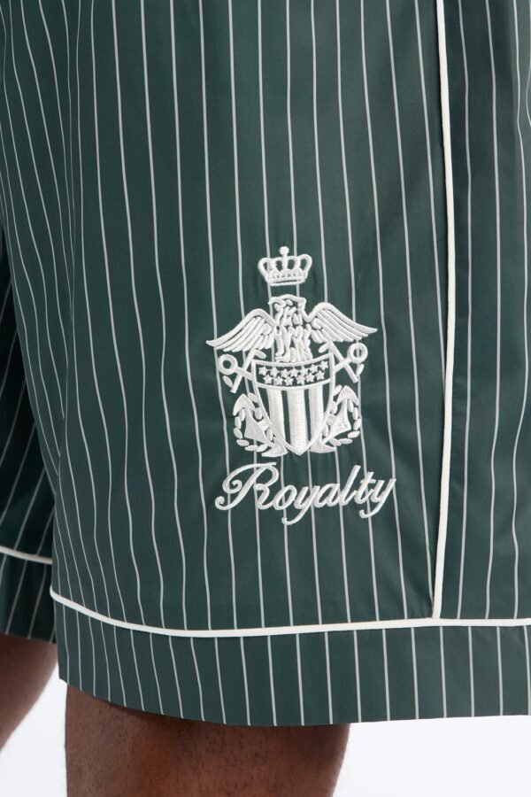 Collegiate Pinstripe Baggy Short
