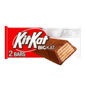 2705-white Kit Kat Big Kat Milk Chocolate Wafer King Size Candy, Bar 3 oz
