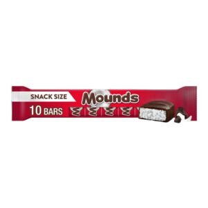 2709-white Mounds Coconut & Dark Chocolatey Candy Bars & Miniatures, Snack Size, 0.6 oz (10 Count)