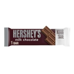 2727-white Hershey's Milk Chocolate King Size Candy, Bar 2.6 Oz