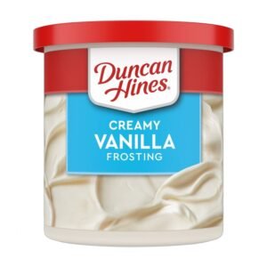 2805-white Duncan Hines Creamy Vanilla Flavored Frosting, Halloween Cookie Decorating, 16 oz.