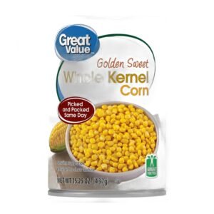 Great Value Golden Sweet Whole Kernel Corn, 15.25 oz