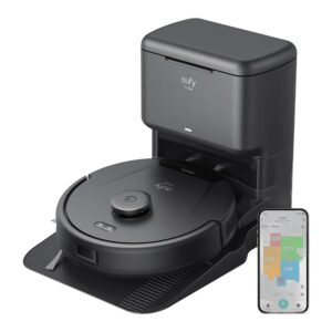 2886-white eufy L60 Robot Vacuum with Self-Empty Station (Refurbished)