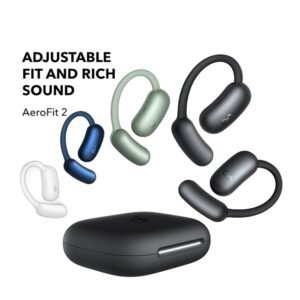 2948-white Soundcore AeroFit 2 Open-Ear, Richer Bass (Refurbished)