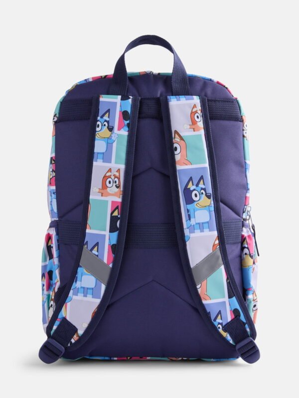 2b9199e2-b882-49f2-bee1-d909f590a6be.e28efa5f63cf43fc3a042ea75ad958c2.jpeg Bluey Unisex 17" Let's Have Fun Backpack, Blue