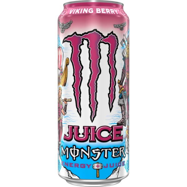 Juice Monster Viking Berry Energy Drink 16oz Can