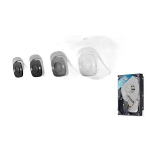 3027-white eufy NVR System E41, 4 x 4K Cameras, 2TB