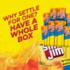 Slim Jim Smoked Jerky Meat Snack Sticks, Mild Flavor, 6g Protein Per Serving, Halloween Snacks, 0.28 oz. (26-Count)