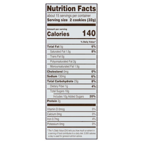 Iced Oatmeal Flavor Cookies, 18 oz