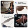 Ray-Ban Meta (Gen 2), Wayfarer, Shiny Black, Transitions® Graphite Green Lenses | Smart AI Glasses