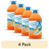 (4 pack) Hawaiian Punch Orange Ocean Juice, 1 Gal, Bottle