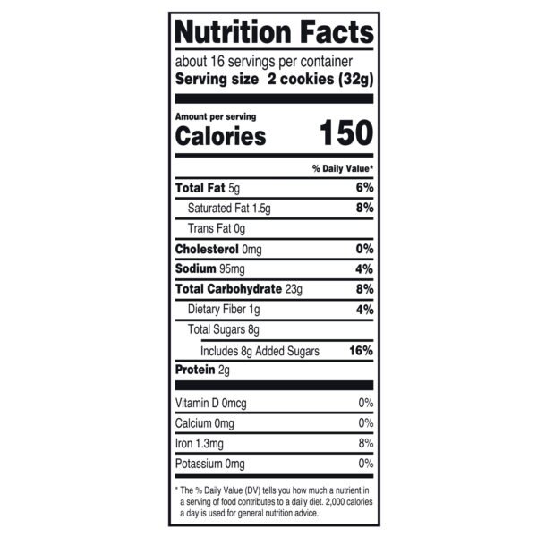 Oatmeal Flavor Cookies, 18 oz