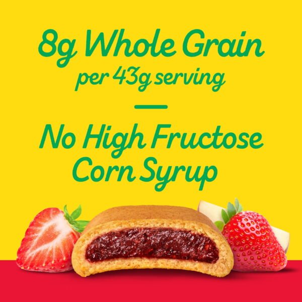 5c404efd-41d5-4cec-b913-9e0357568816.4e93b40ac6652953de00dba086c6f48e.jpeg NEWTONS Strawberry Soft Baked Real Fruit Bars, Chewy Strawberry Cookies, 10 oz