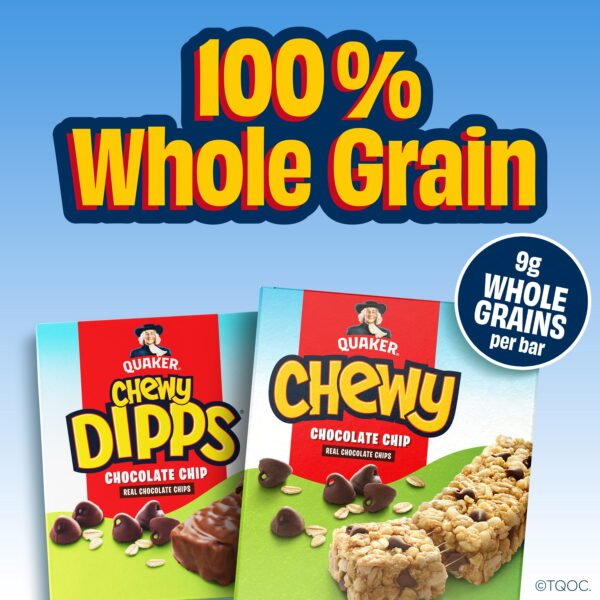 Quaker Chewy Granola Bars, Variety Pack, 15.2 oz, 18 Count