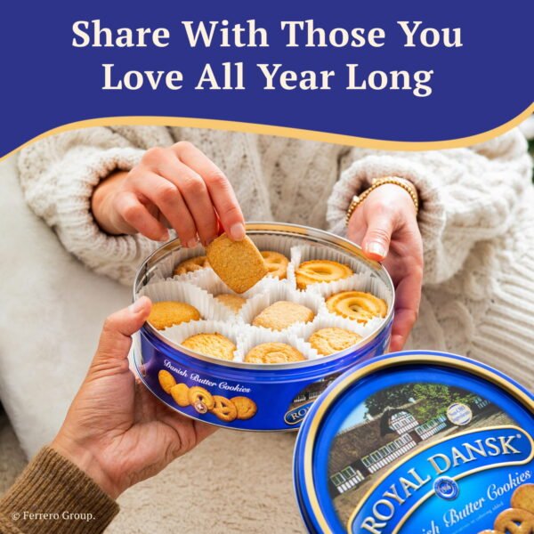 6077b00c-0d82-4cb4-bac0-a68b83a8fa6a.eed354f5a891d81c8709e2385400aa3c.jpeg Royal Dansk Danish Butter Cookies, Assorted, Gift Tin, 12 oz