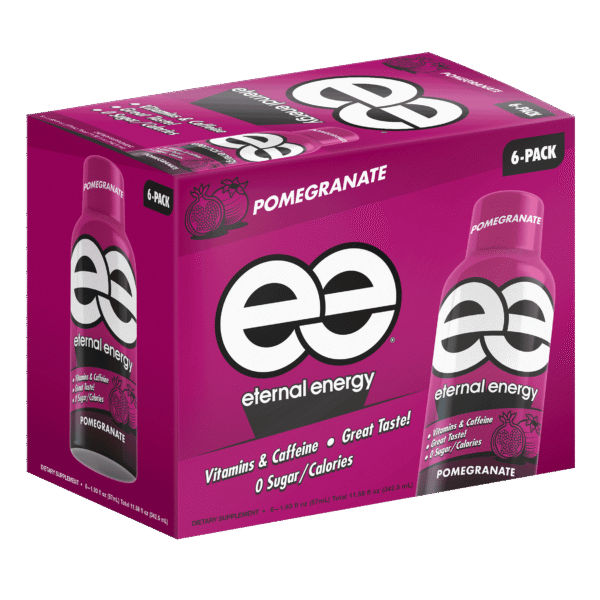 6560aa16-6337-4a79-b818-c12a72347ab6.c43f0169976c58287b6cb56155d78f9b.png (2 pack) Eternal Energy Premium Energy Shot, Pomegranate, 1.93 fl oz, 6 Count