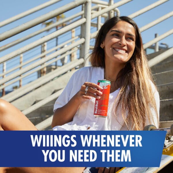 67e56642-bacc-41c2-9a19-b11342542d15.fc5b03686eb34772f2366f561f7a4084.jpeg Red Bull Red Edition Energy Drink, Watermelon, 12 fl. oz., Pack of 4 Cans