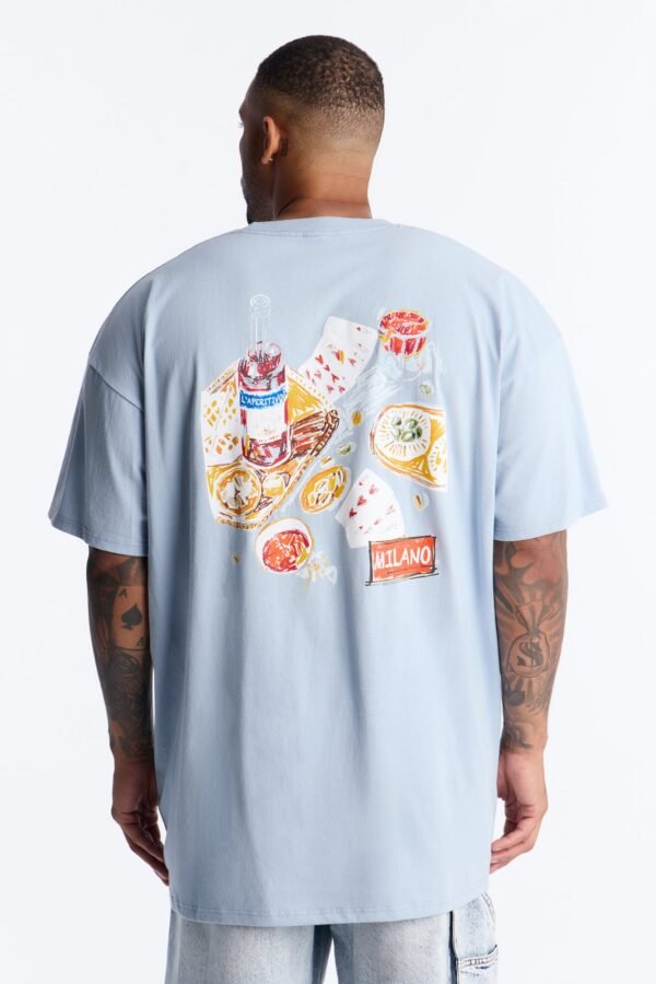 Milano Table Array Oversized Short Sleeve Tee