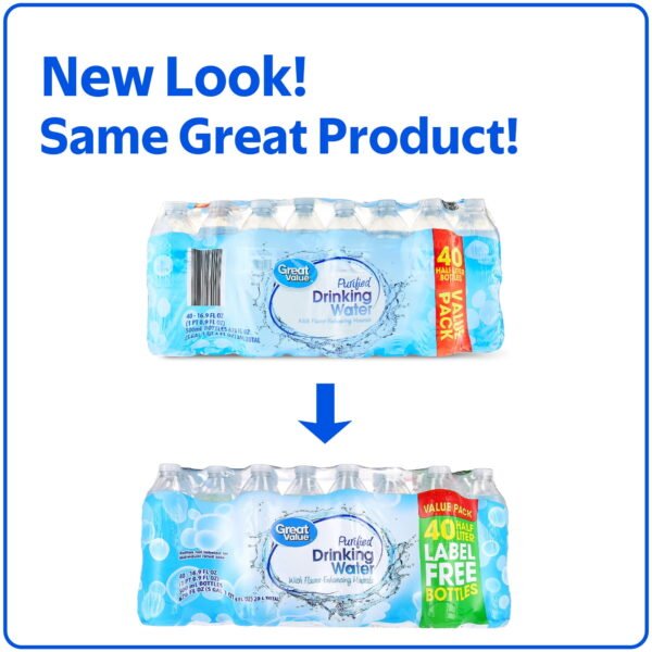 727bbbe2-dd7e-4581-9cb8-b1a01680298f.cce2425a47cc3f19e41ed6dab36aed50.jpeg Purified Drinking Water, 16.9 fl oz Bottles, 40 Count Pack